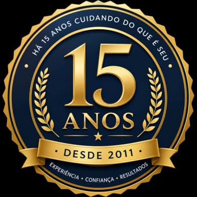 Selo 15 Anos — Guia Gestão Condominial, desde 2011